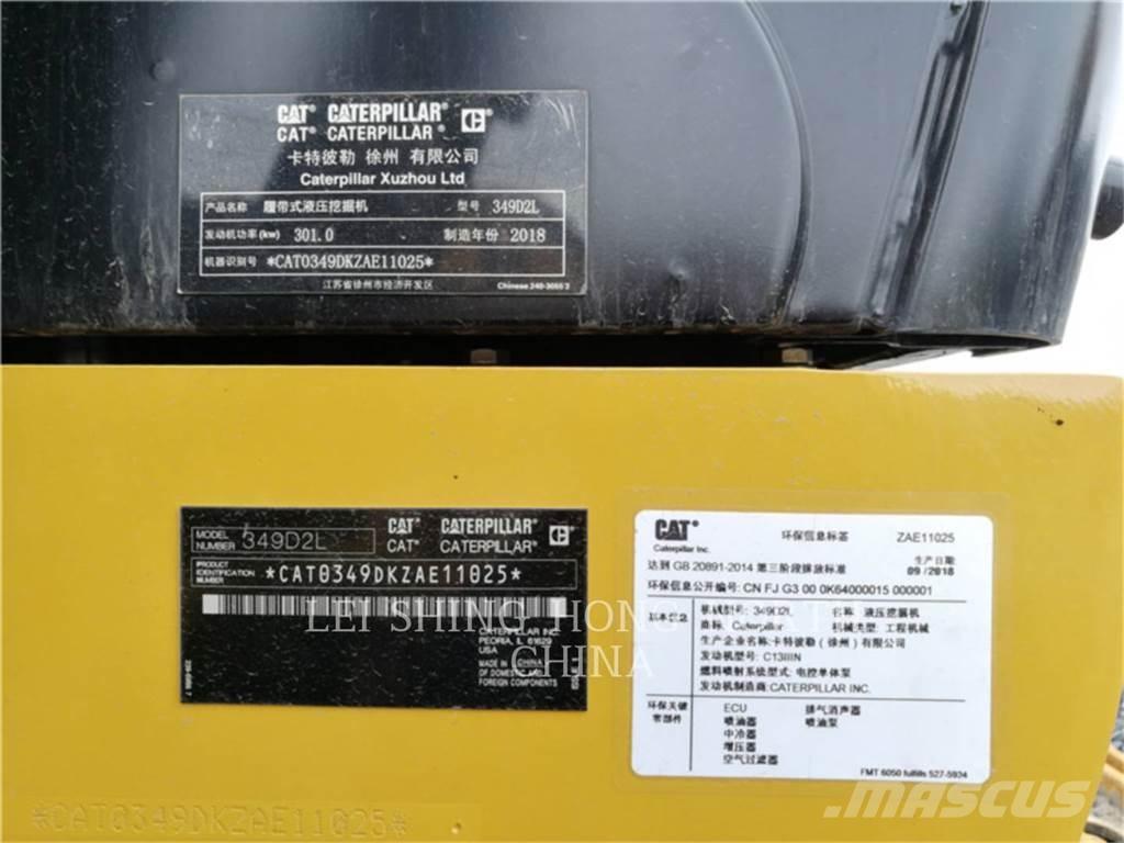 CAT 349 D2 L Escavadoras de rastos