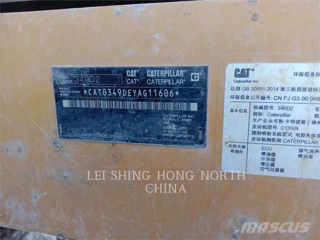 CAT 349D2 Escavadoras de rastos