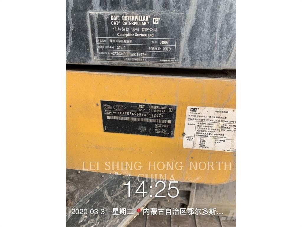 CAT 349D2 Escavadoras de rastos