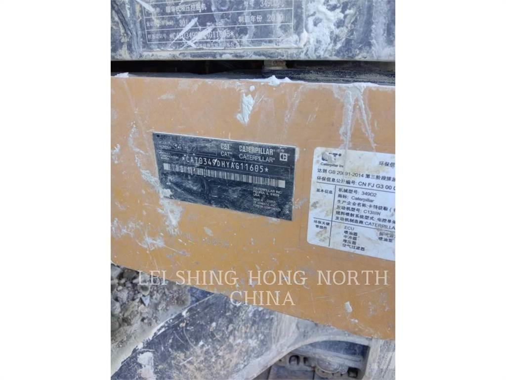 CAT 349D2 Escavadoras de rastos