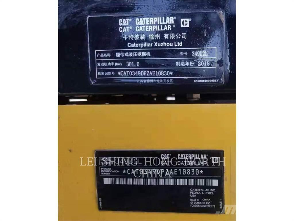 CAT 349D2L Escavadoras de rastos