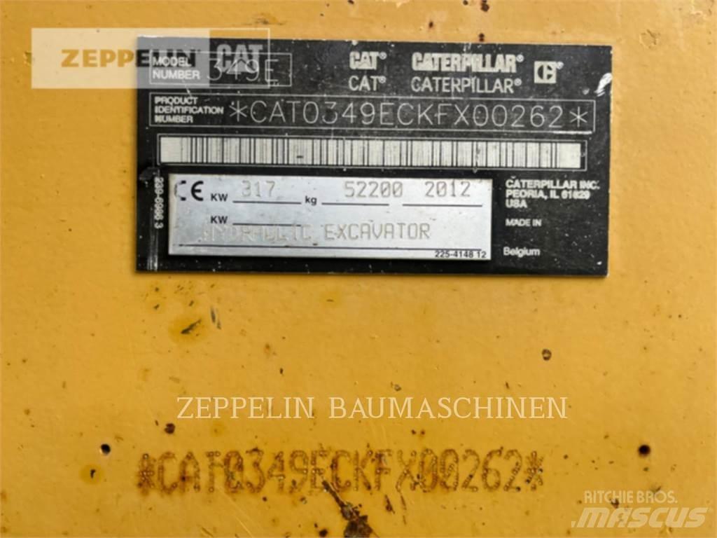 CAT 349EL Escavadoras de rastos