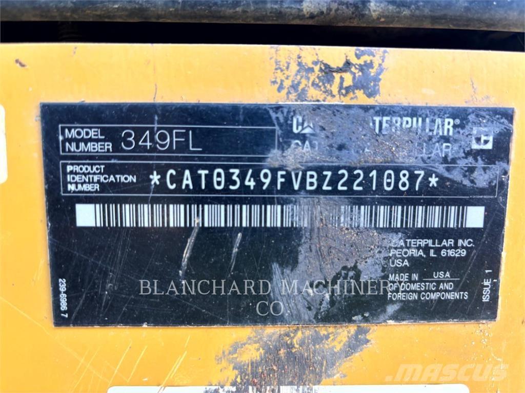 CAT 349F Escavadoras de rastos