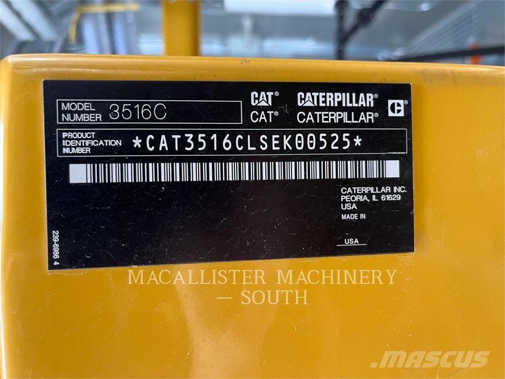 CAT 3516C-HD Geradores Diesel