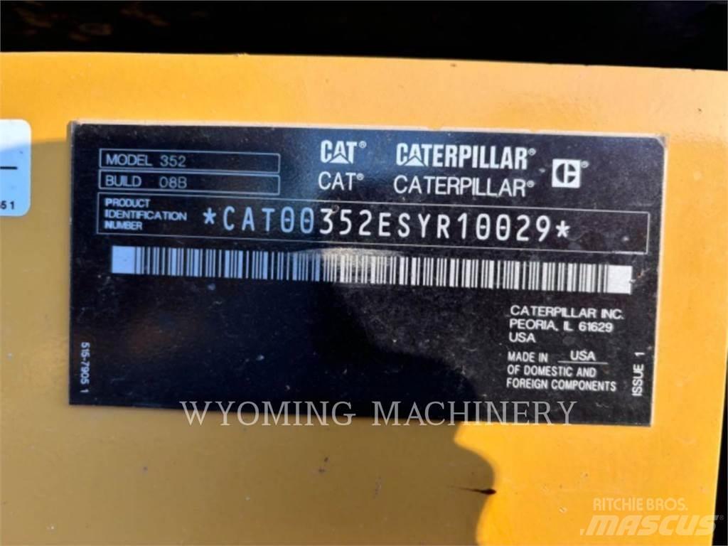 CAT 352 Escavadoras de rastos