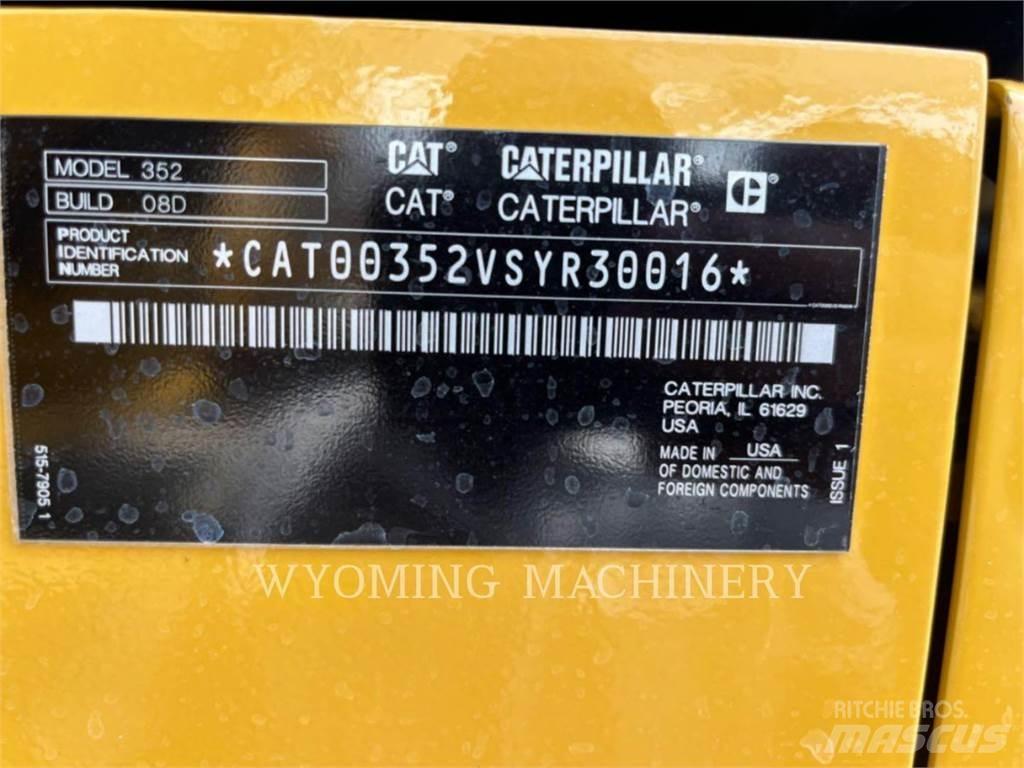 CAT 352 Escavadoras de rastos