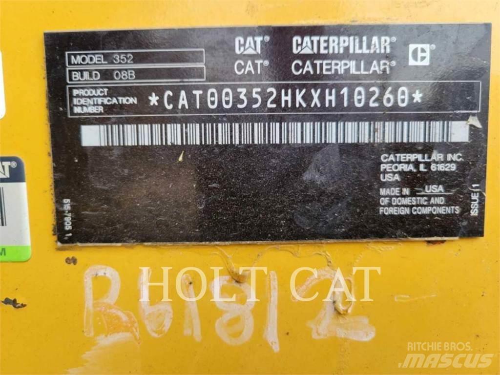 CAT 352 12 TC Escavadoras de rastos