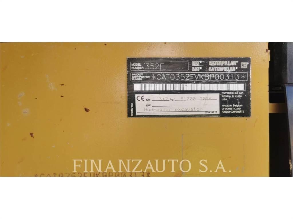 CAT 352FL Escavadoras de rastos