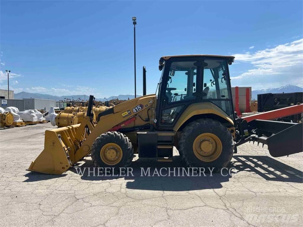 CAT 415 IL CAB Retroescavadoras