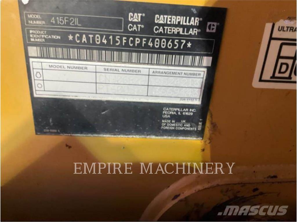CAT 415F2 IL Pás carregadoras de rodas