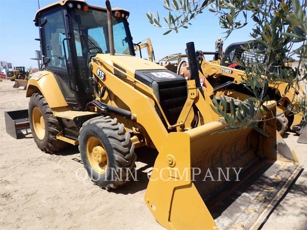 CAT 415F2 IL Carregadoras de direcção deslizante