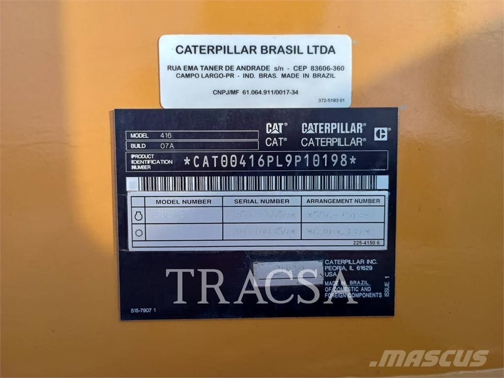 CAT 416 Retroescavadoras