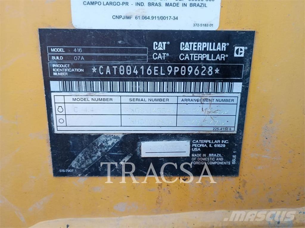 CAT 416 Retroescavadoras