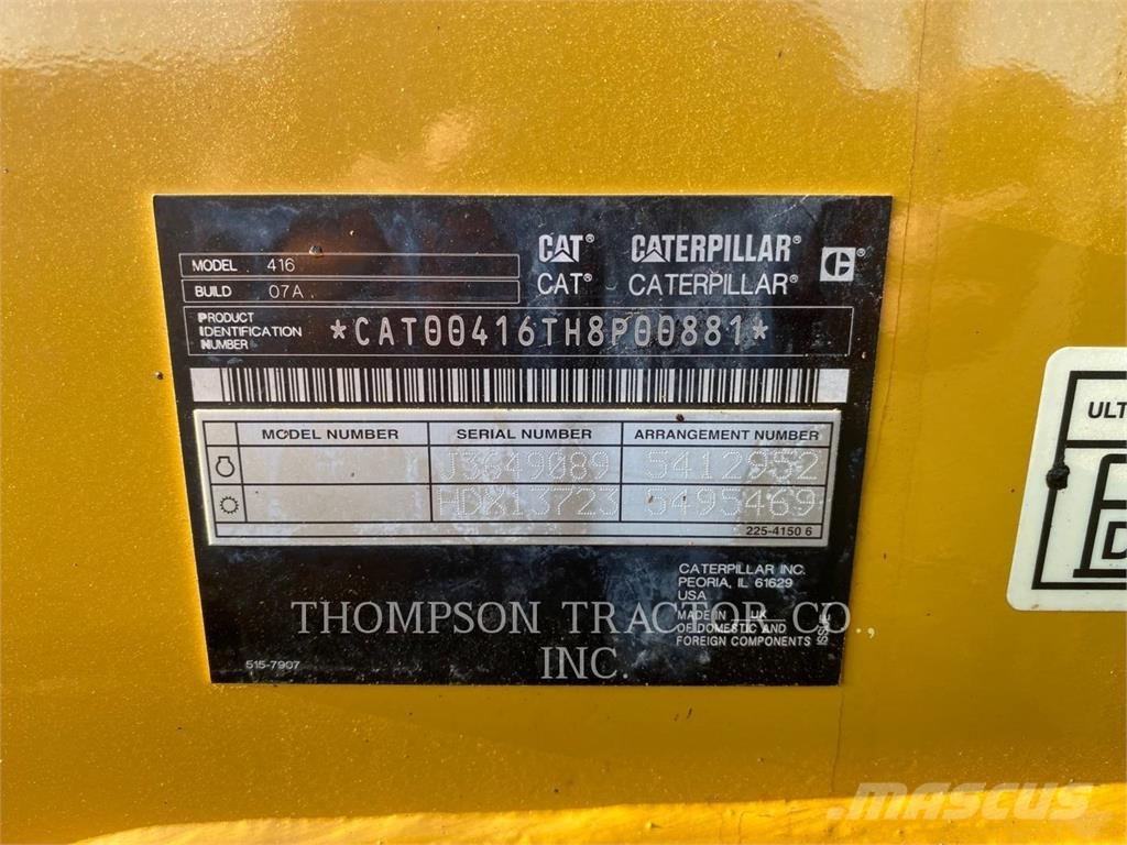 CAT 416 Retroescavadoras
