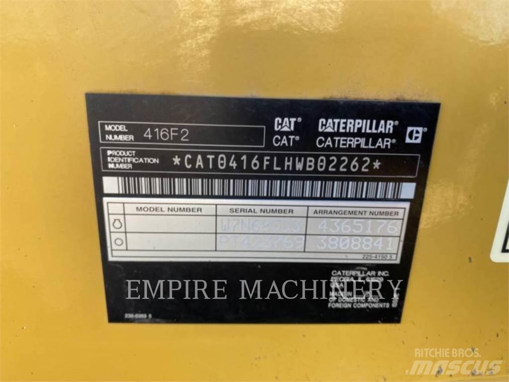 CAT 416F2 4EO Retroescavadoras
