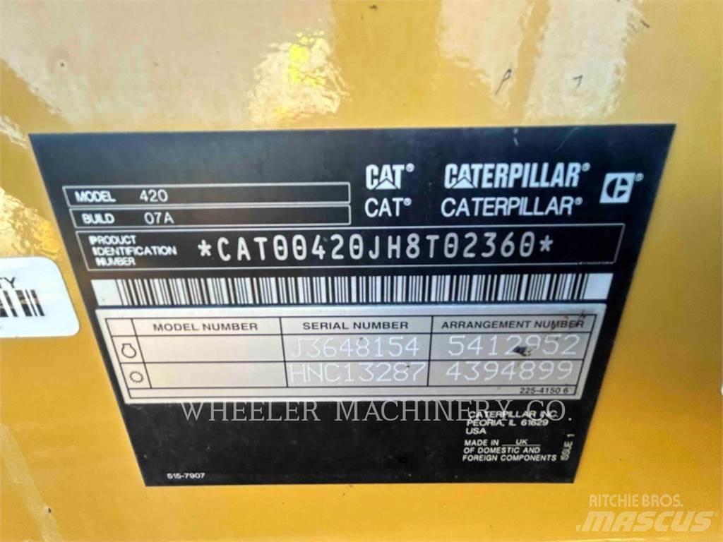CAT 420 Retroescavadoras