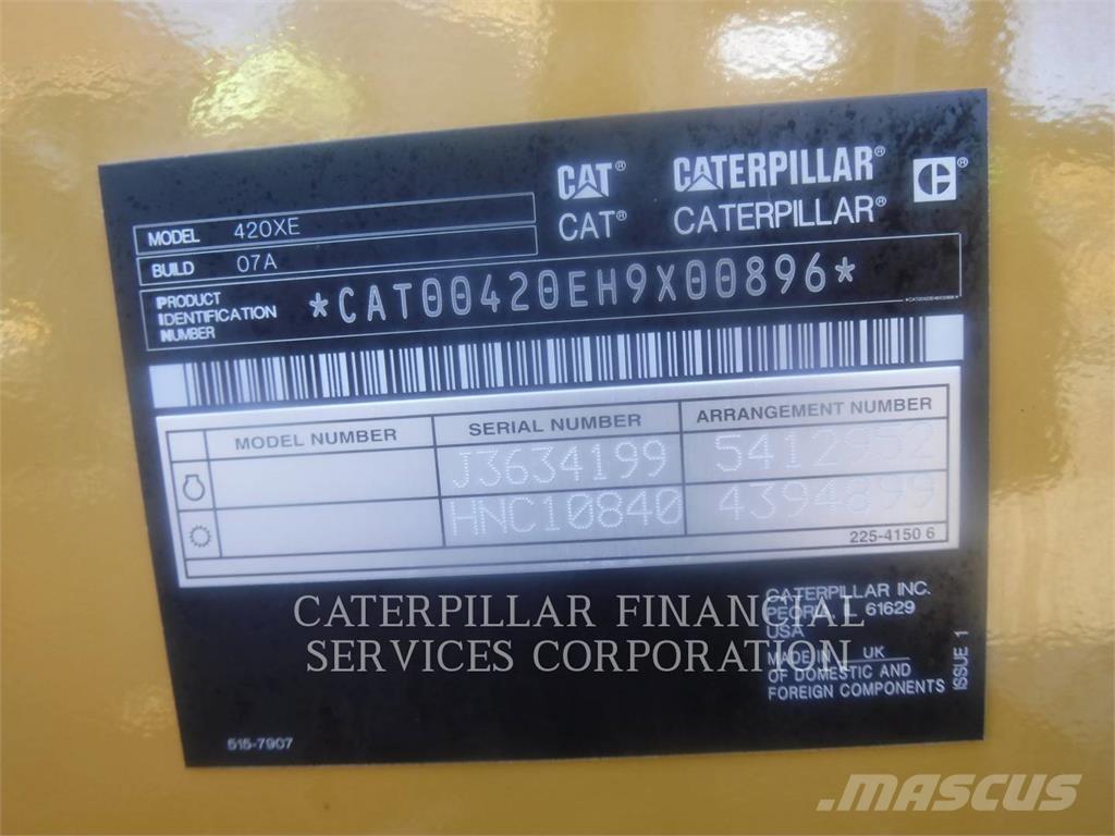 CAT 420-07XE Retroescavadoras