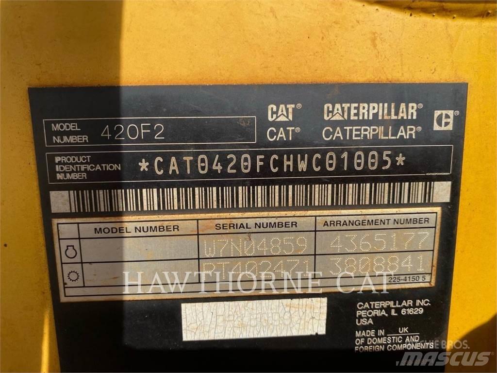 CAT 420F2 Retroescavadoras