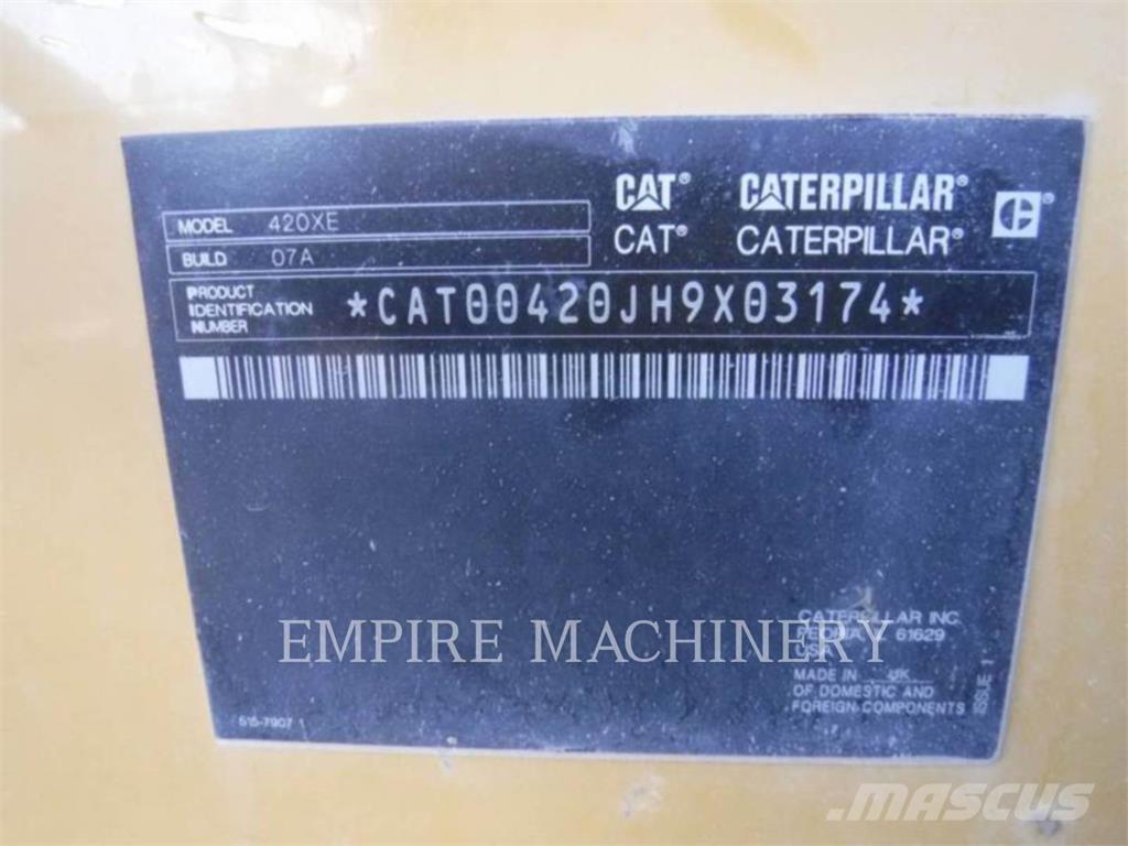 CAT 420XE4ECIP Retroescavadoras