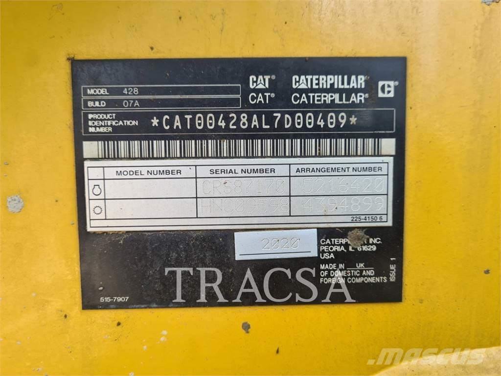 CAT 428 Retroescavadoras