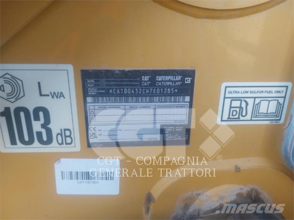 CAT 432 Retroescavadoras