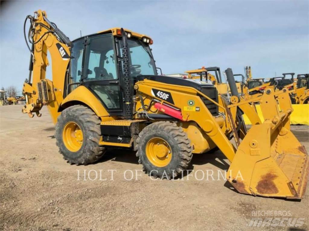 CAT 450F Retroescavadoras