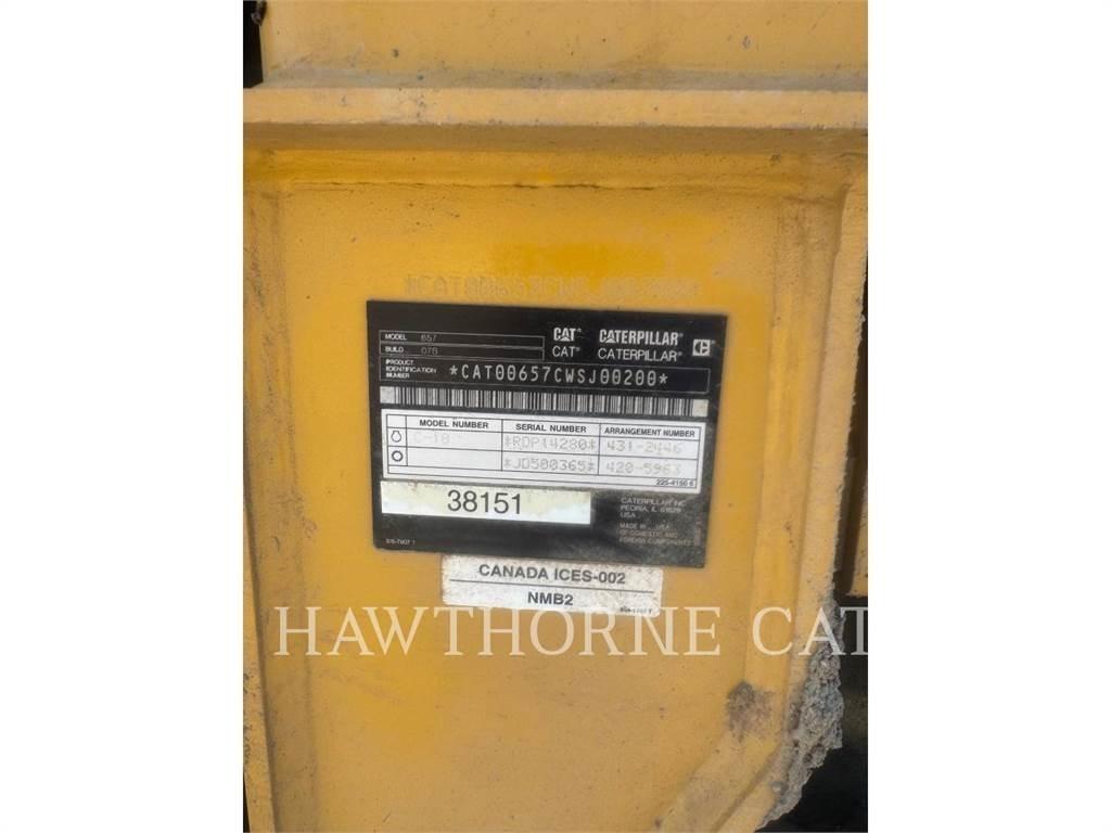 CAT 657 Raspadores