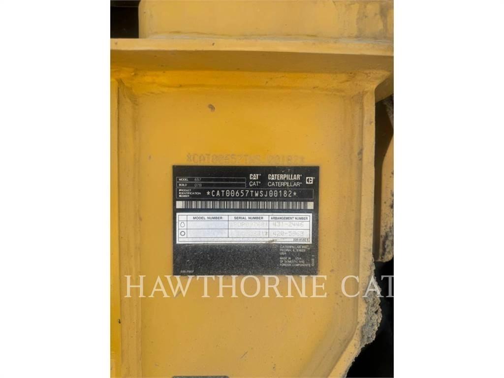 CAT 657 Raspadores