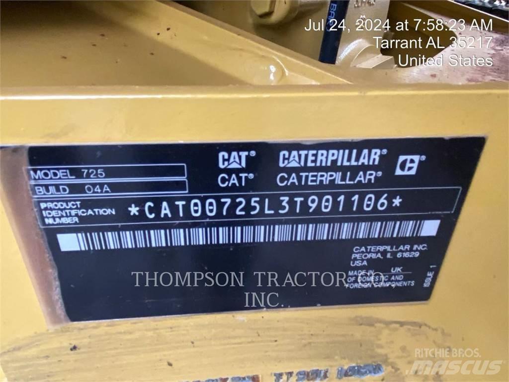 CAT 725 Camiões articulados