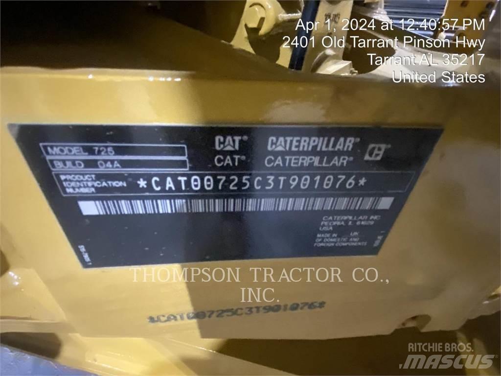 CAT 725 Camiões articulados
