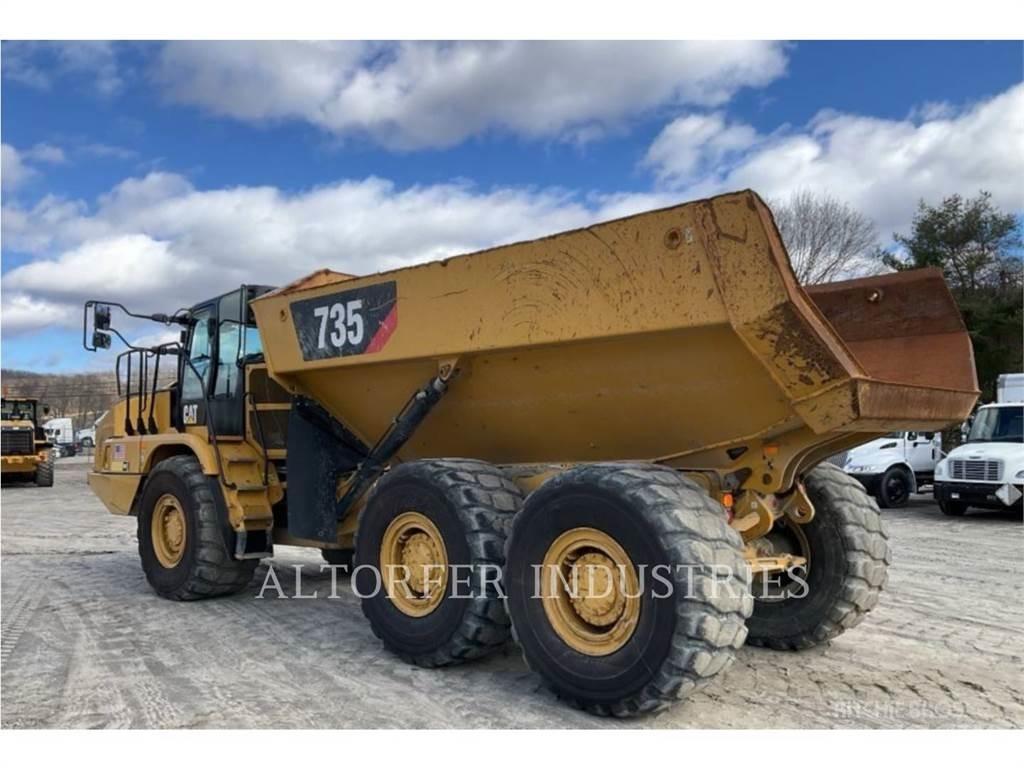 CAT 735 Camiões articulados