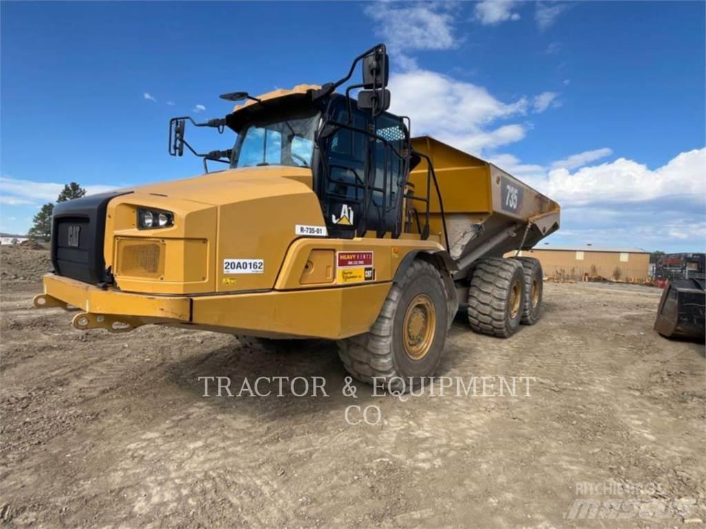 CAT 735 Camiões articulados