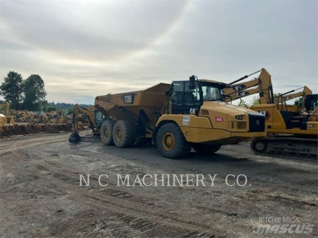 CAT 735 Camiões basculantes