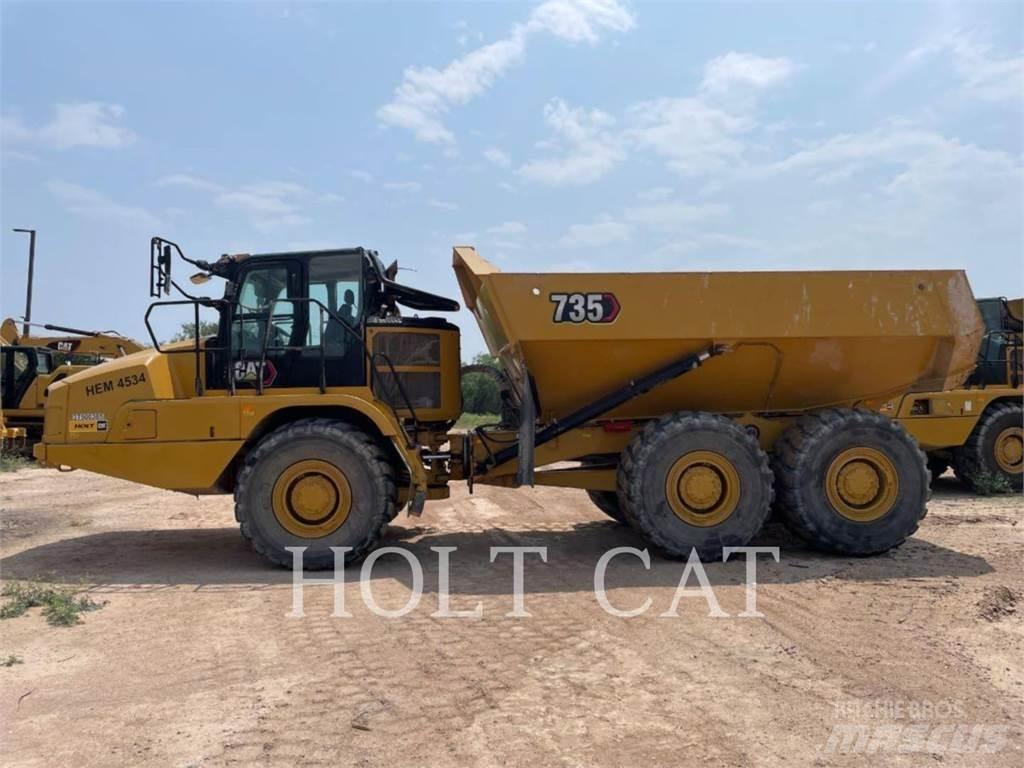 CAT 735 Camiões articulados