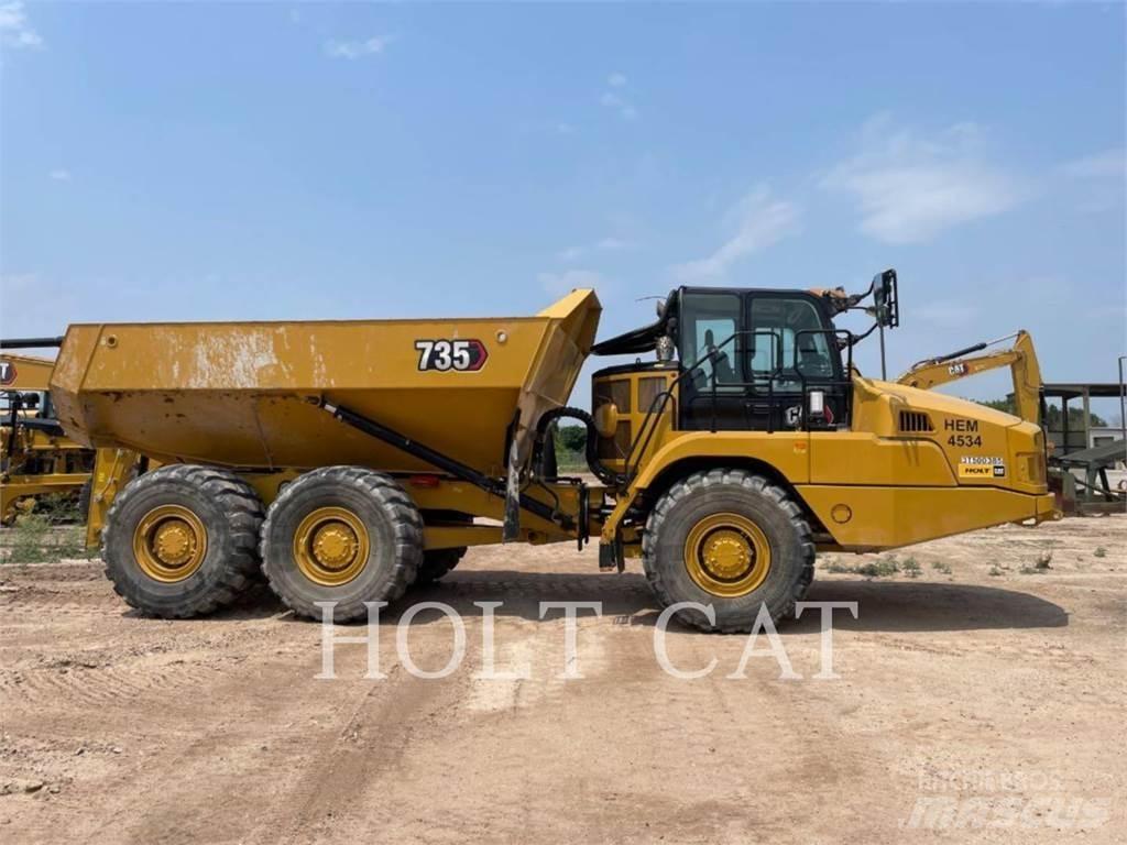 CAT 735 Camiões articulados