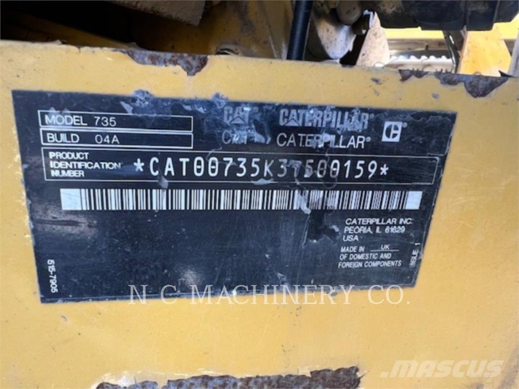 CAT 735 Camiões articulados
