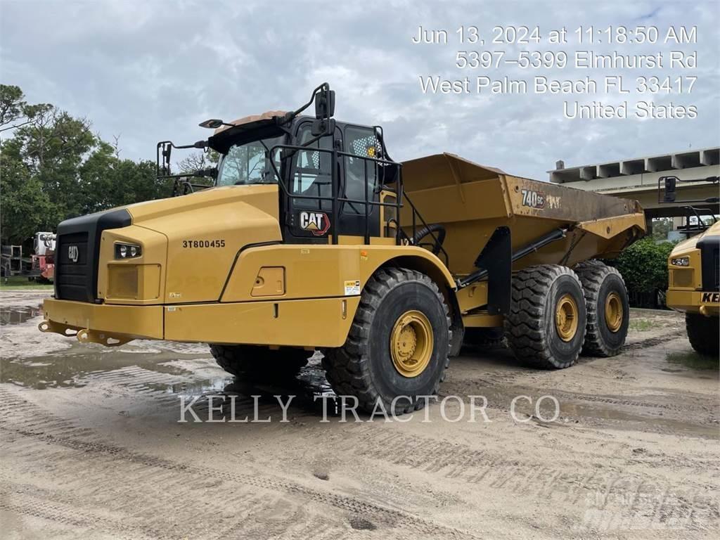 CAT 740 Camiões articulados