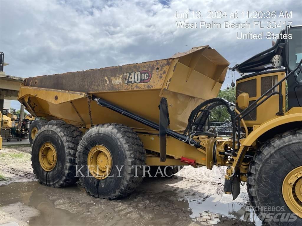CAT 740 Camiões articulados