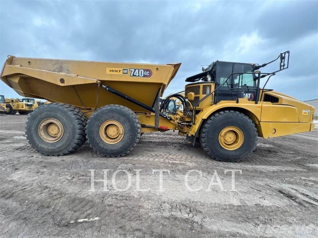 CAT 740GC Pás carregadoras de rodas