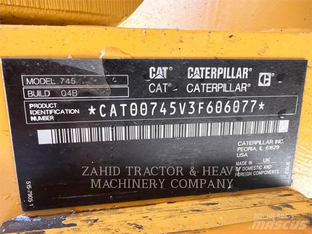 CAT 745-04LRC Camiões articulados