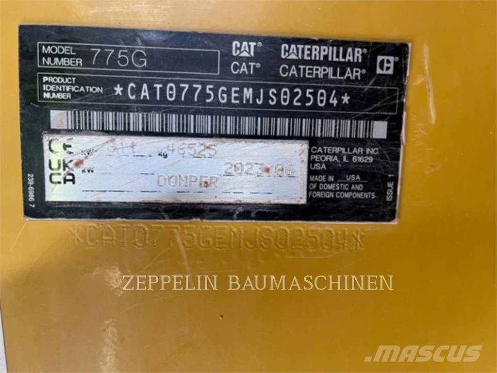 CAT 775G Camiões articulados
