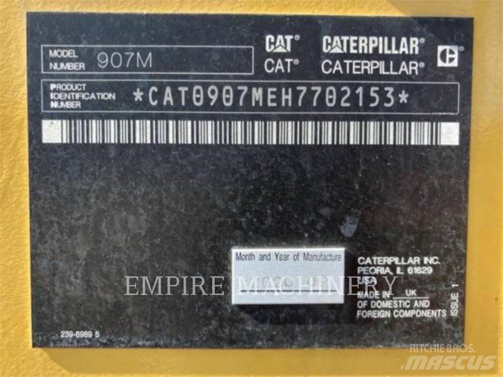 CAT 907M Pás carregadoras de rodas