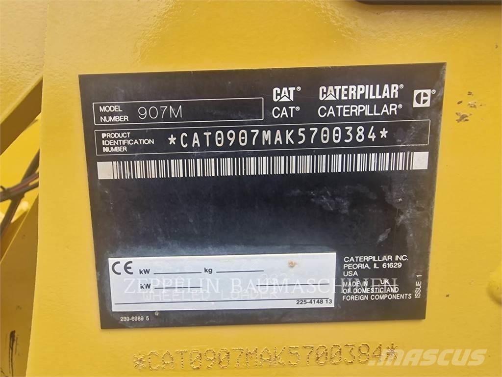 CAT 907M Pás carregadoras de rodas