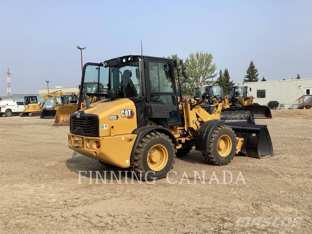 CAT 908 Pás carregadoras de rodas
