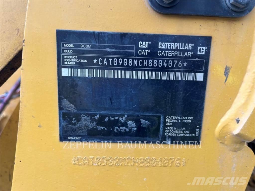 CAT 908M Pás carregadoras de rodas
