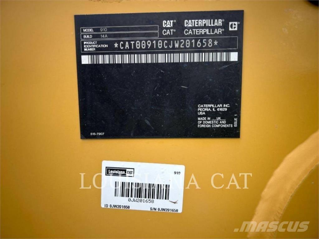CAT 910 Pás carregadoras de rodas