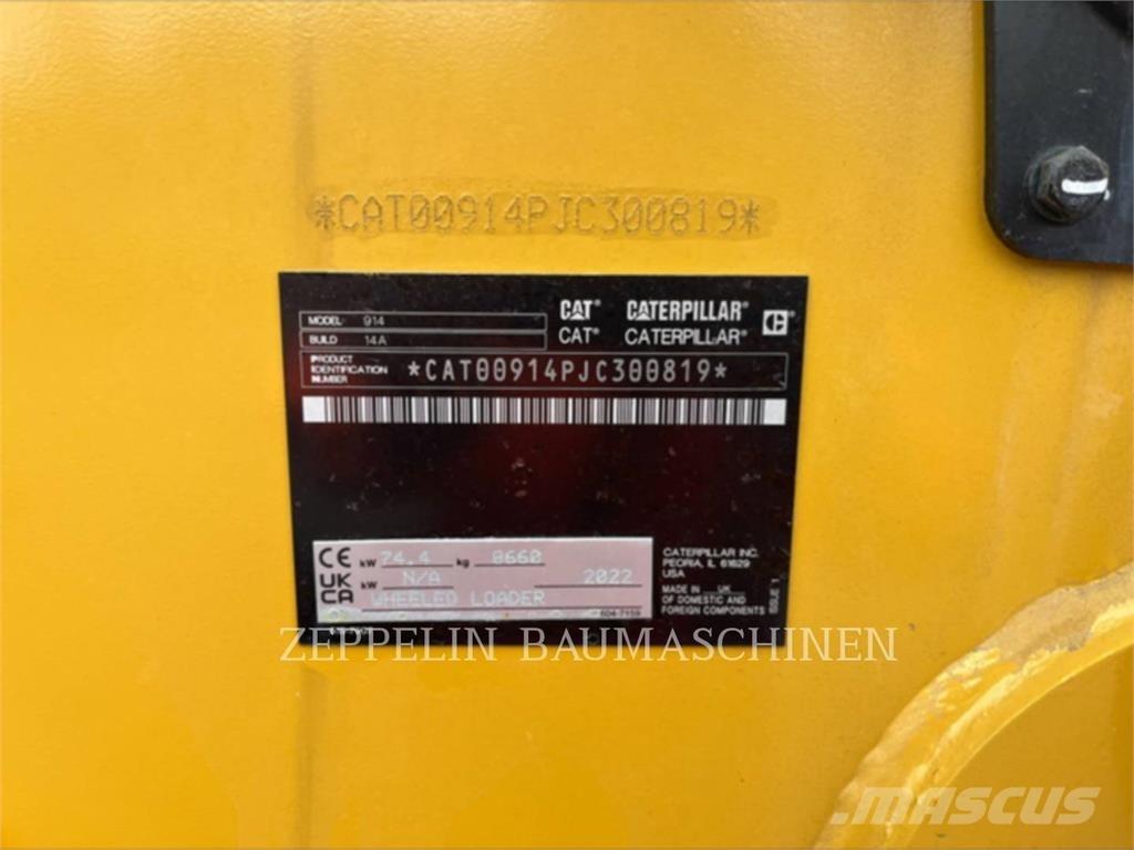 CAT 914-14A Pás carregadoras de rodas