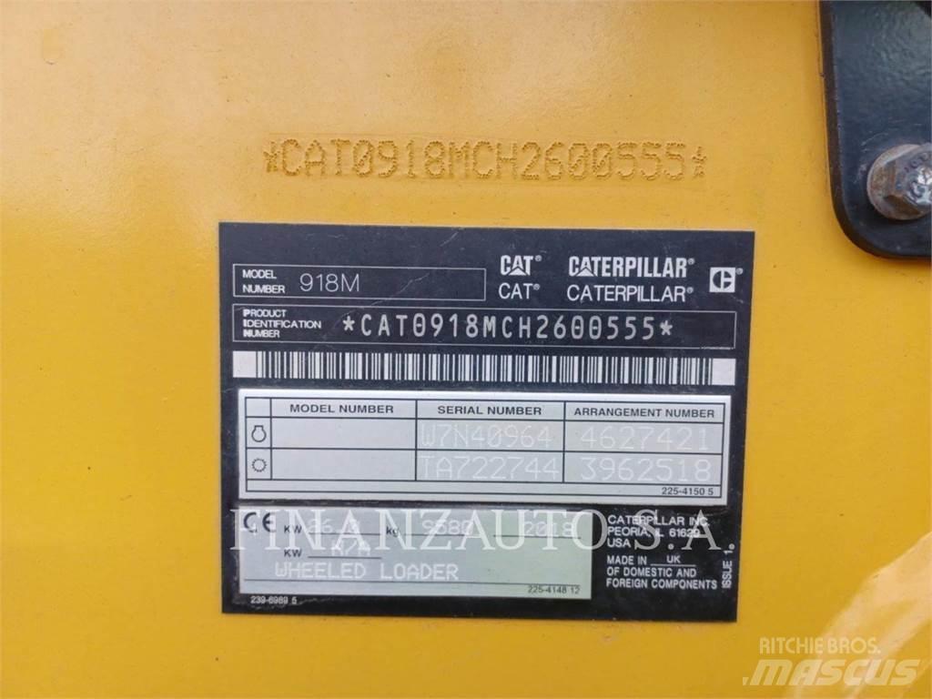 CAT 918M Pás carregadoras de rodas