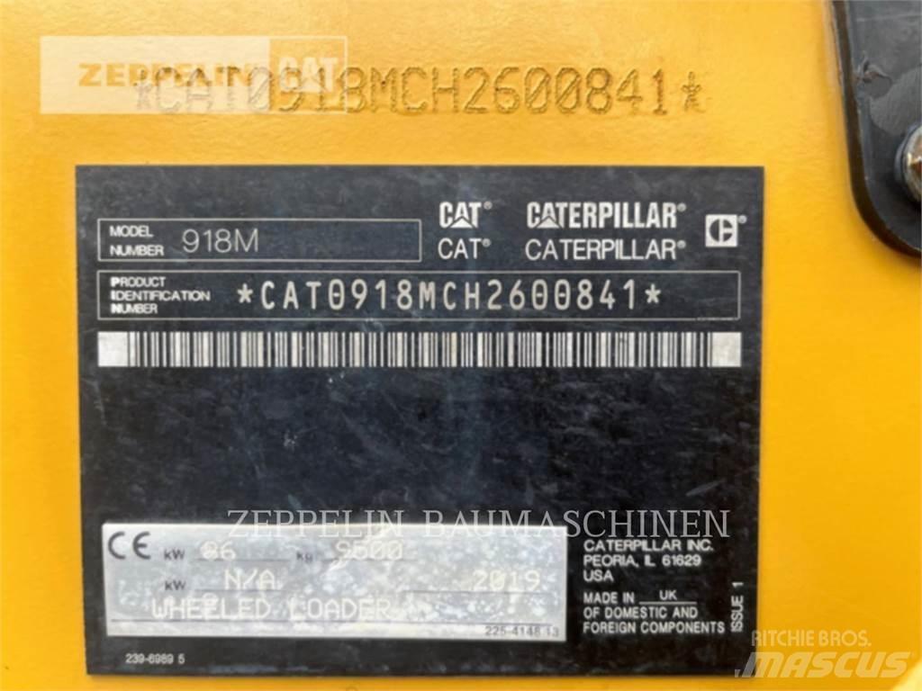 CAT 918M Pás carregadoras de rodas