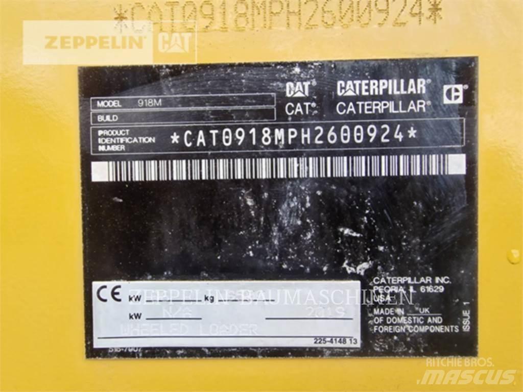 CAT 918M Pás carregadoras de rodas